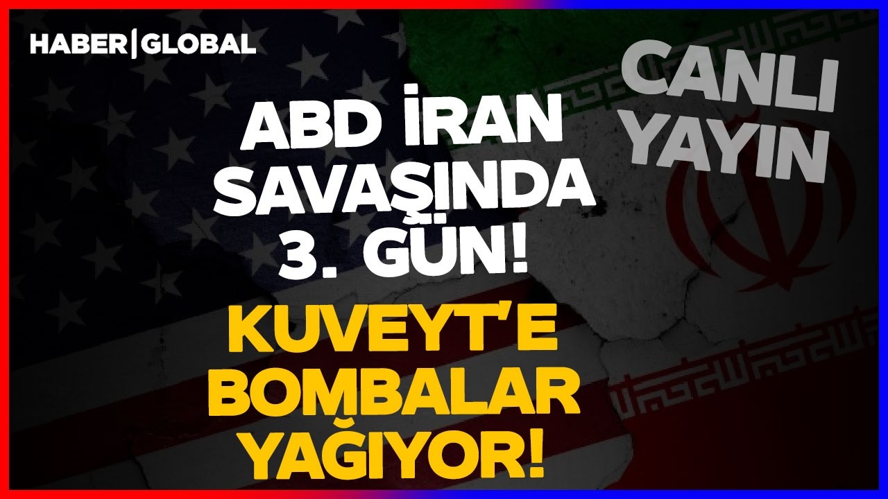 CANLI YAYIN I İran Bombaları Yolladı! Kuveyt'te Şiddetli Patlamalar! Siren Sesleri Duyuluyor!