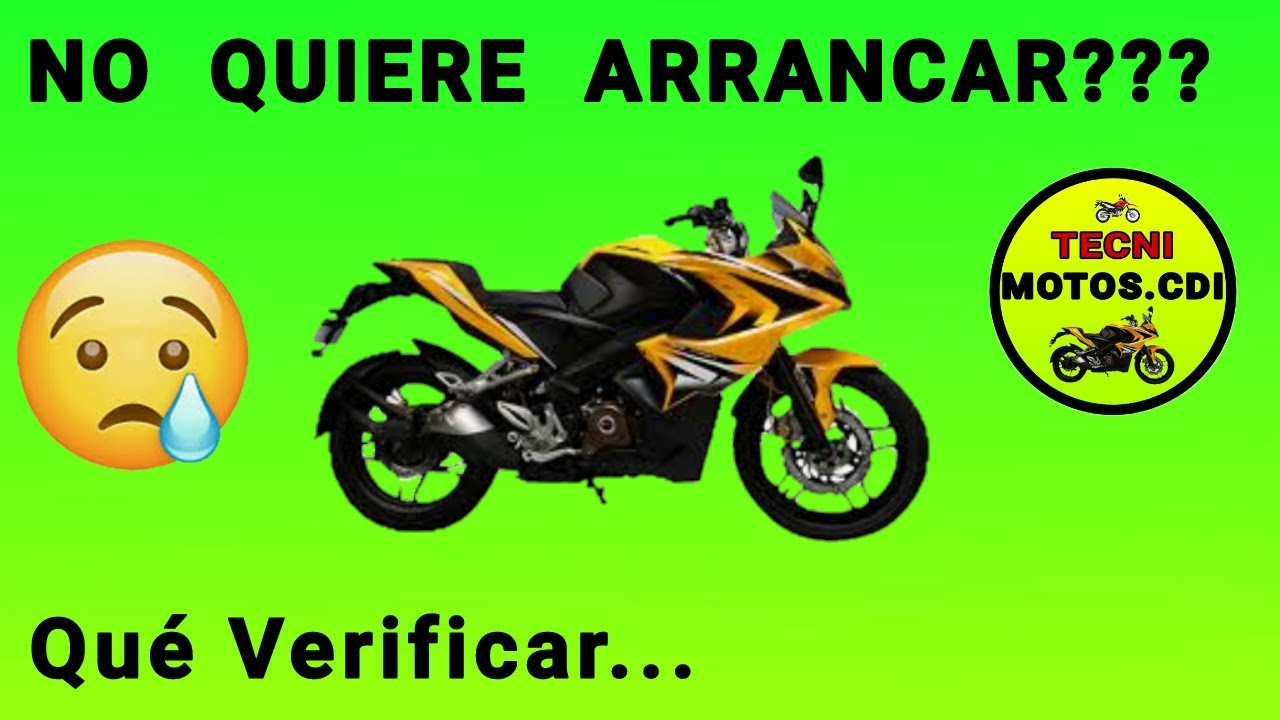 No sufras!!!!! 😫😫😫 si tu moto NO arranca, Verifica estos puntos. Muy Importante