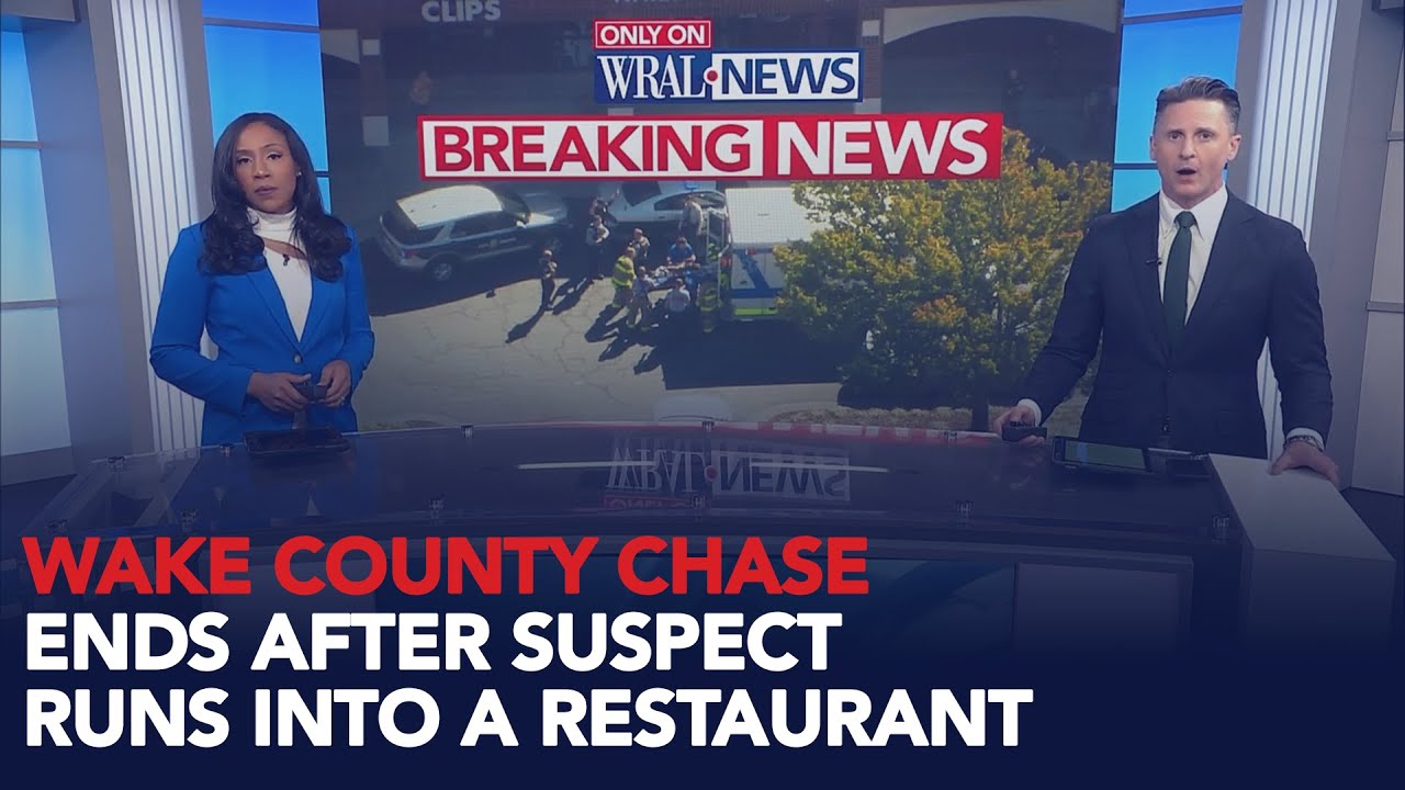 Man in Knightdale high-speed chase in critical condition after crash, self-inflicted injury
