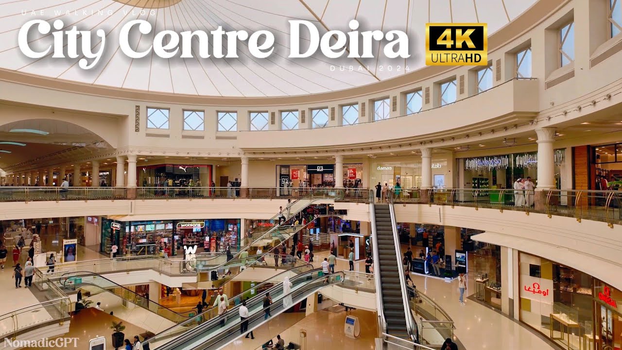City Centre Deira 2024 Walking Tour | Dubai Travel Guide 4K HDR
