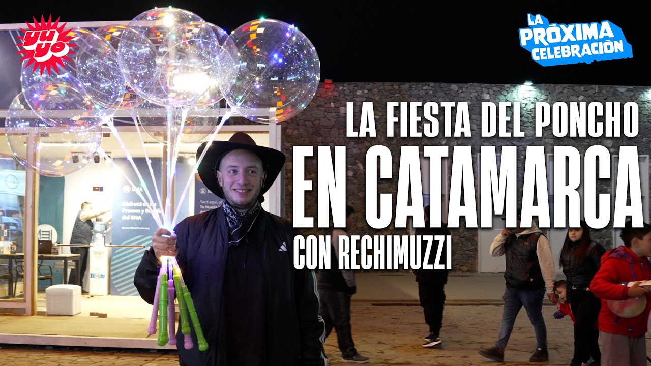 BUSCANDO EL MEJOR PONCHO EN CATAMARCA  | LA PR&Oacute;XIMA CELEBRACI&Oacute;N CON MART&Iacute;N RECHIMUZZI