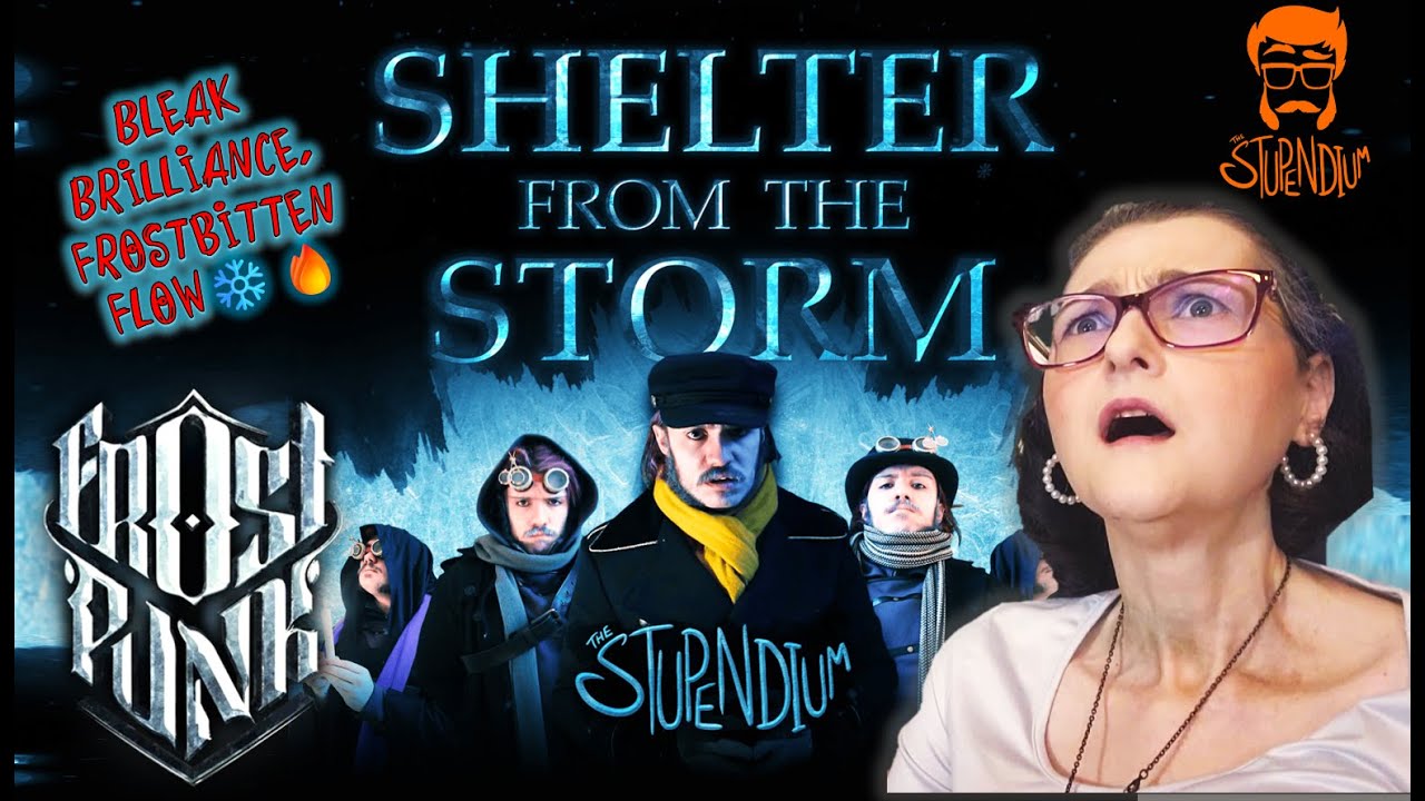 The Stupendium &laquo;Shelter From the Storm&raquo; (Frostpunk Rap) РЕАКЦИЯ 🥶🔥 | Мрачный, блестящий, заворажи...