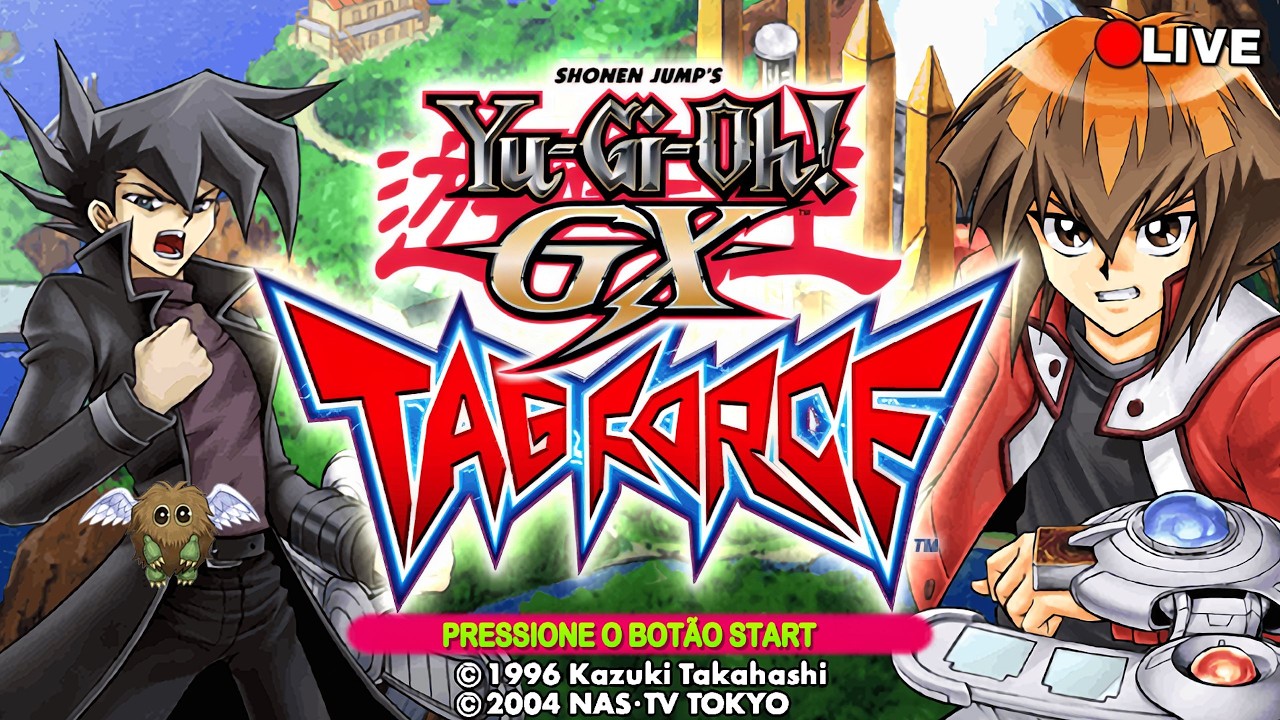 Yu-Gi-Oh! GX: Tag Force🎮Duelo Nostálgico no PSP🛑LIVE 🎥#1