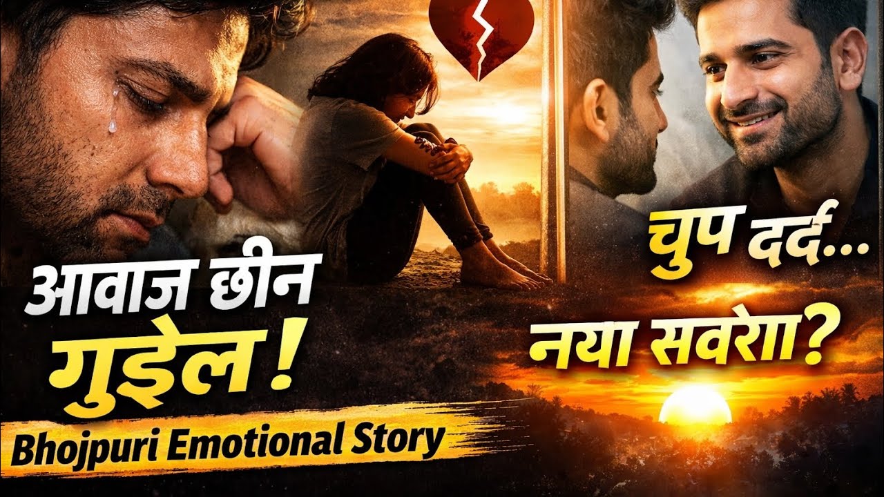 टूटल भरोसा आवाज काहे छीन लेला | Silent Pain | Bhojpuri Emotional Story