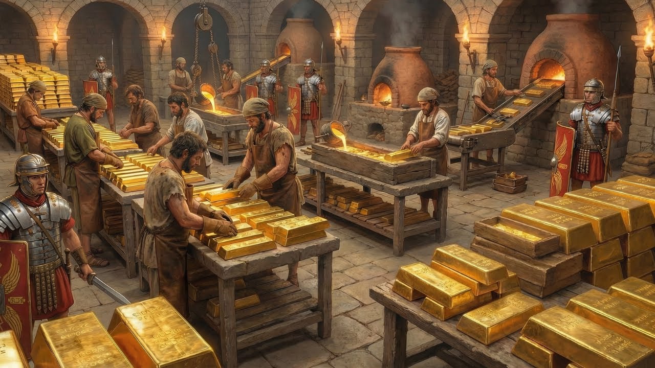 Inside Medieval Gold Refining: How Kings Built Wealth Without Machines (Full Process)
