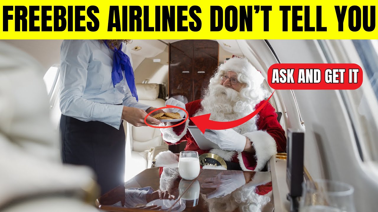 15 Hidden FREE Perks You Can Ask for on Your Next Flight! ✈️💺