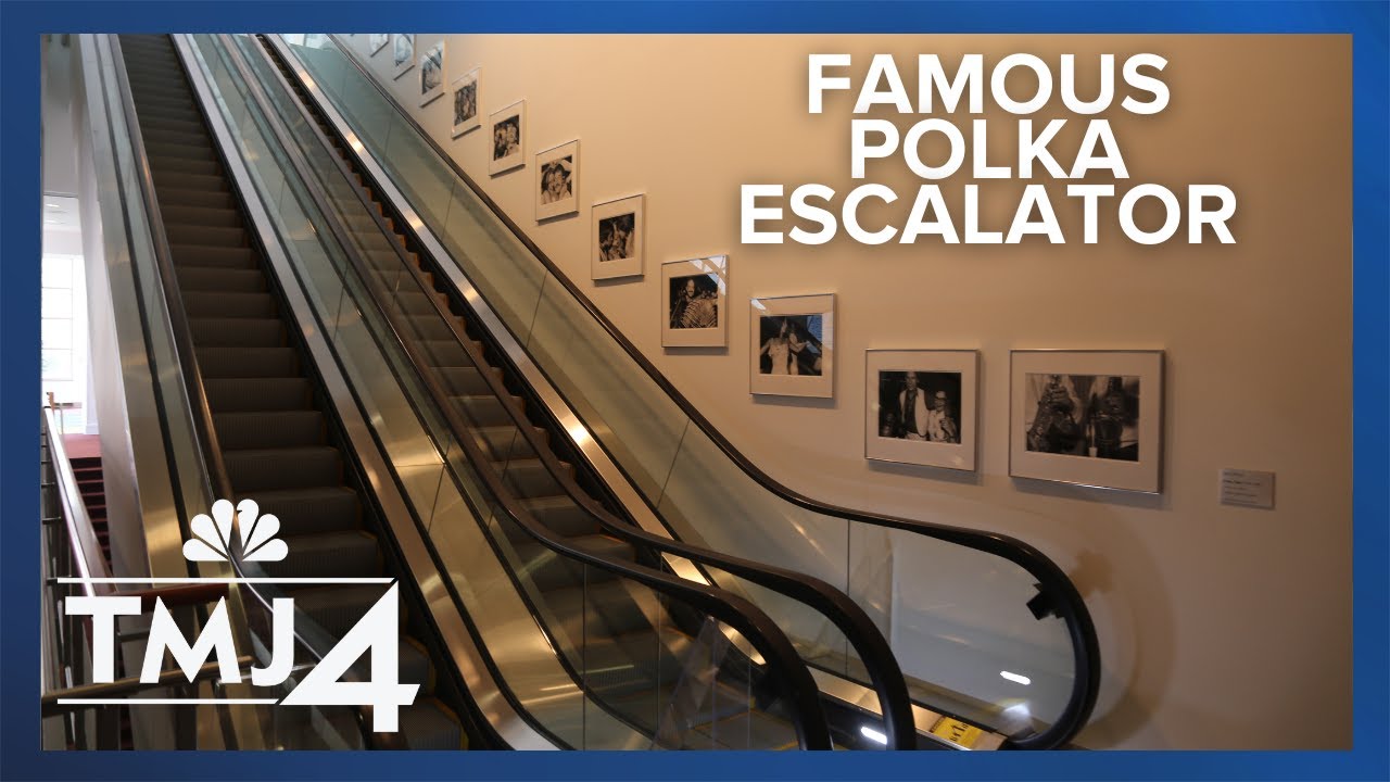 Famous 'Polka Escalator' goes silent after 25 years
