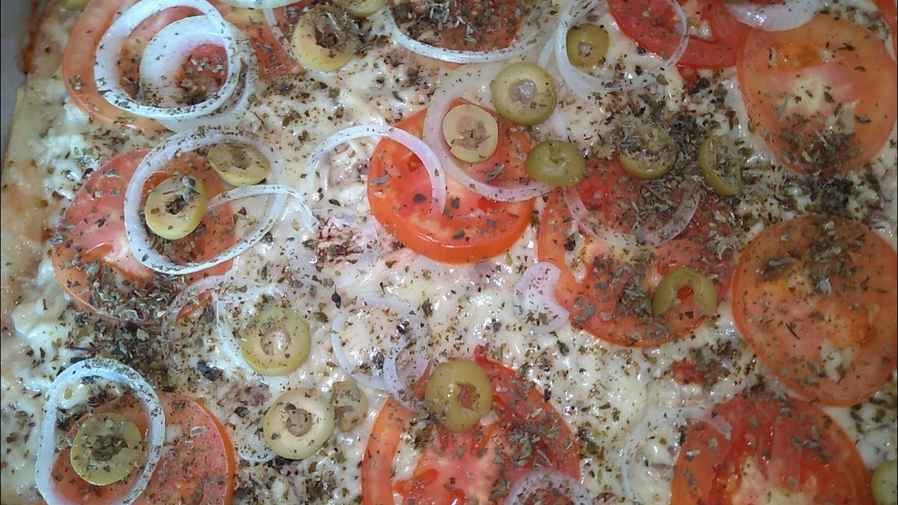 Massa de Pizza na panificadora