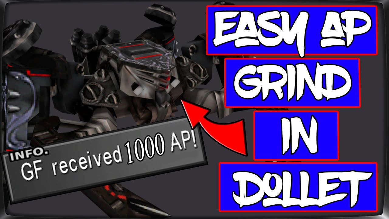 How To Grind X-ATM092 For MASSIVE AP! - FINAL FANTASY VIII REMASTERED