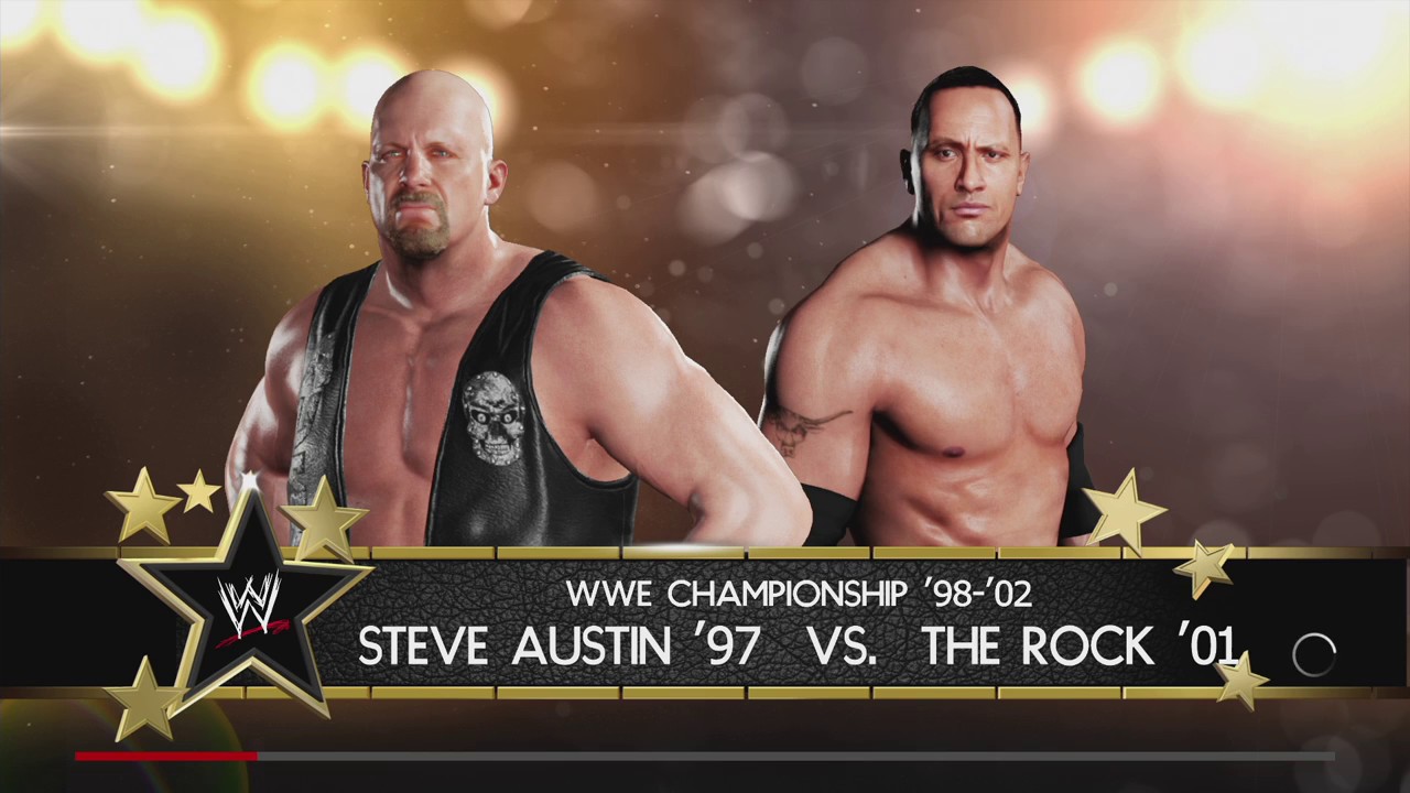 WWE 2K18 (PS4) The Rock vs Stone Cold Steve Austin Wrestlemania XV