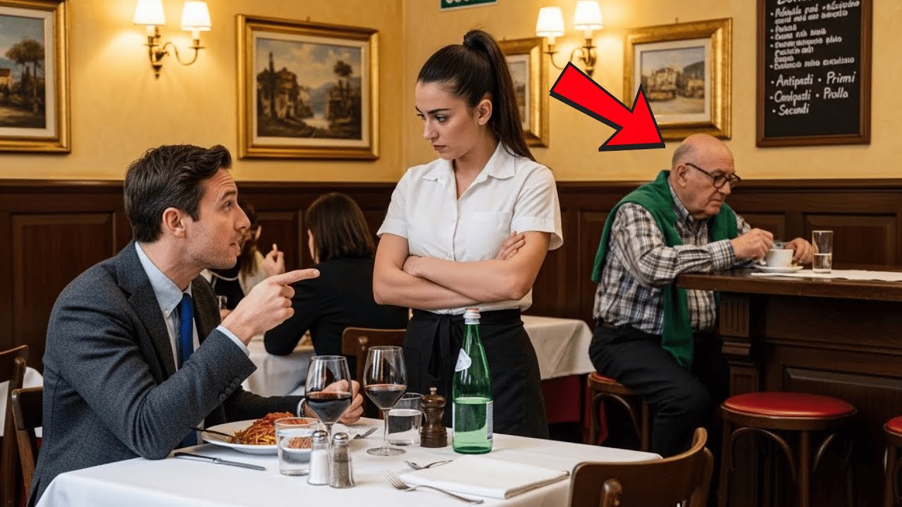 Licenziarono La Cameriera Davanti A Un Anziano Umile — Era Il Proprietario Miliardario Travestito