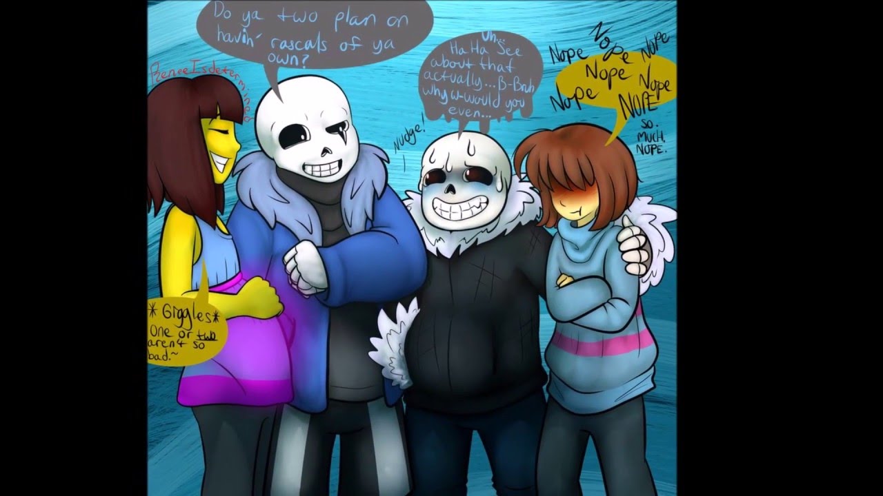 Sans x Frisk