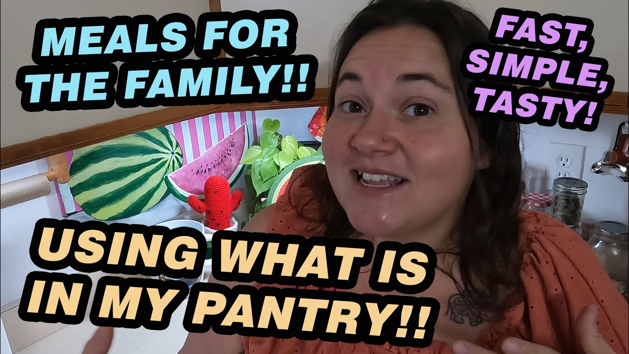 Using Boxed and Canned Goods to Feed My Family!! #onepotmeal