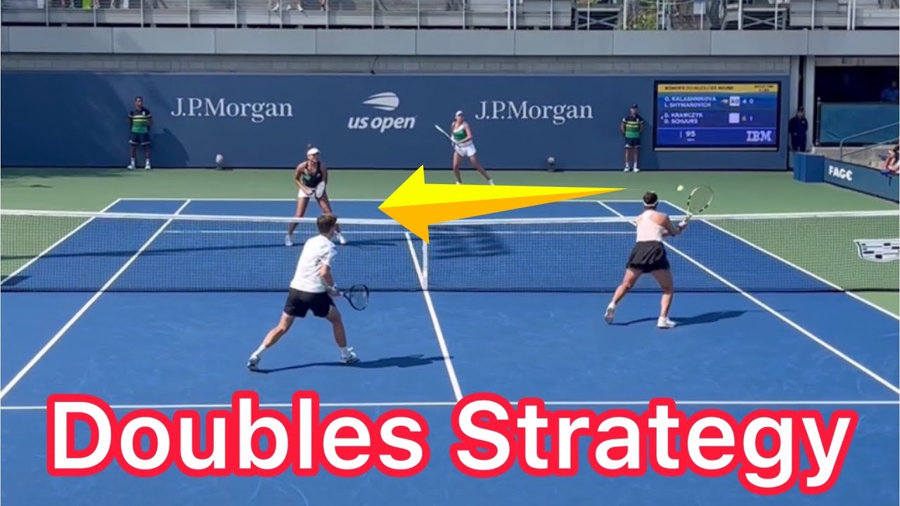 How To Dominate A Doubles Match (Tennis Strategy Explained)