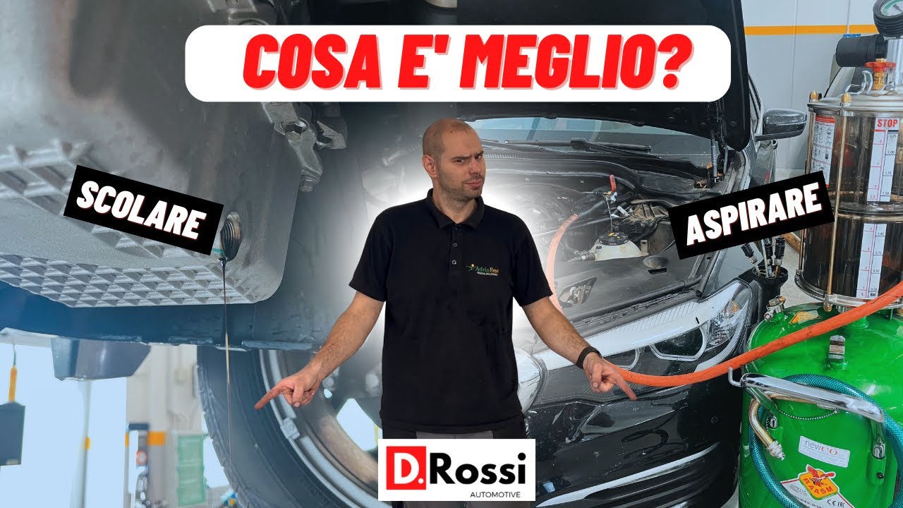 MEGLIO ASPIRARE O SCOLARE L' OLIO MOTORE ?