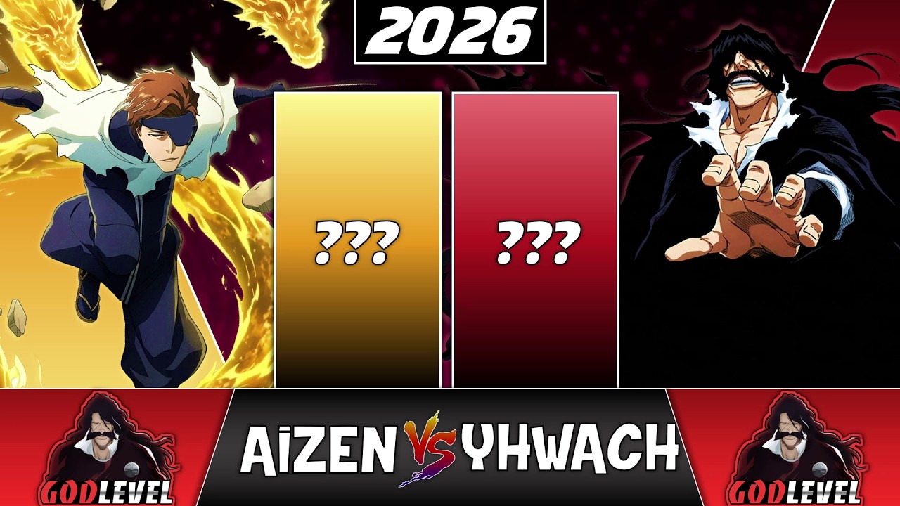 AIZEN vs YHWACH Power Levels 2026 🔥 (BLEACH TYBW)