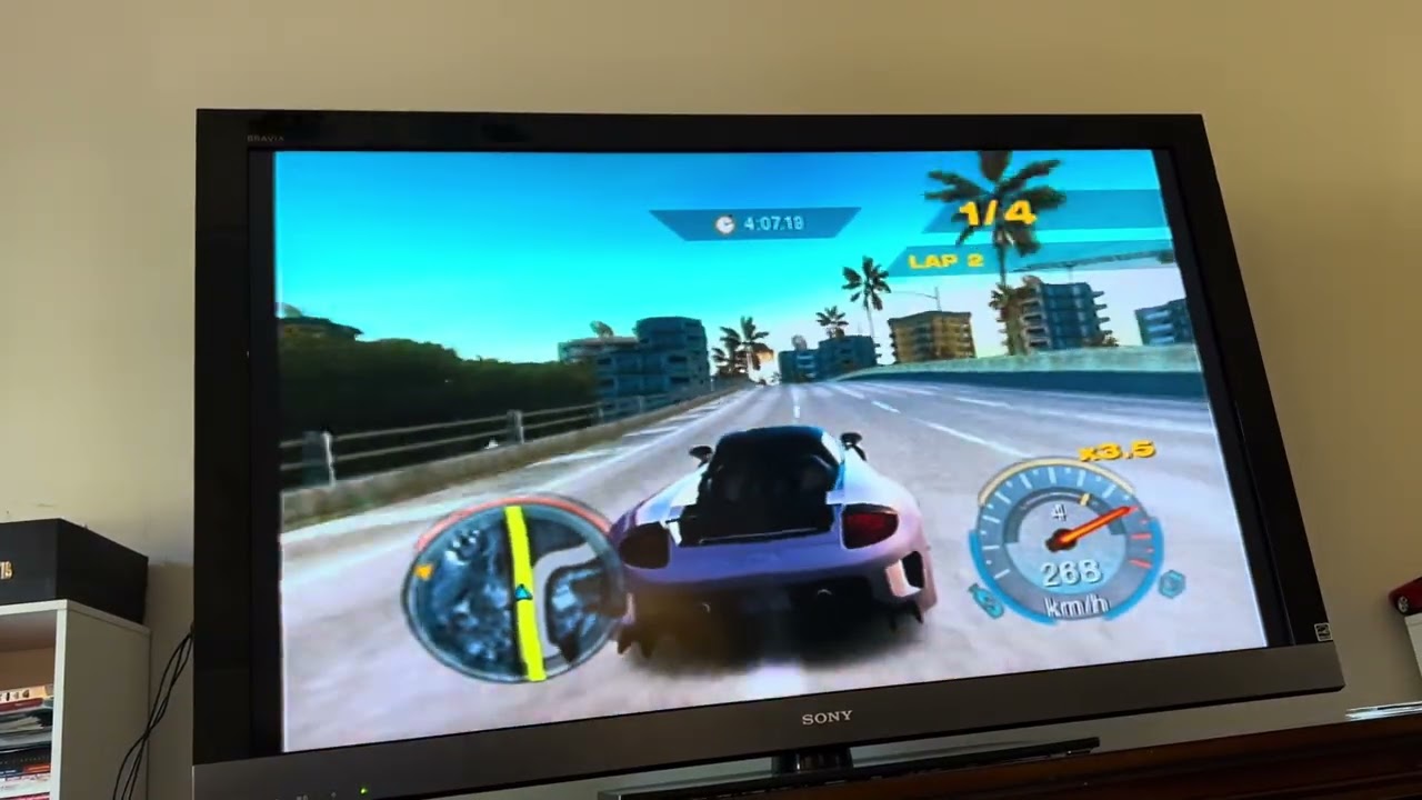 Need For Speed Undercover PS2 Timed Circuit Mega 49,679 Meters 