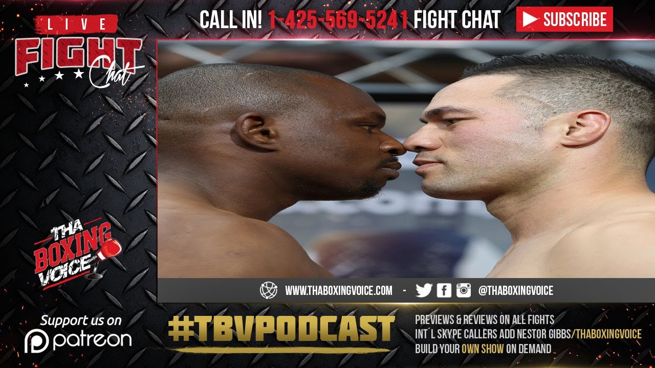 🇬🇧Dillian Whyte vs Joseph Parker🇳🇿 Live Fight Chat & Immediate Reaction 🥊