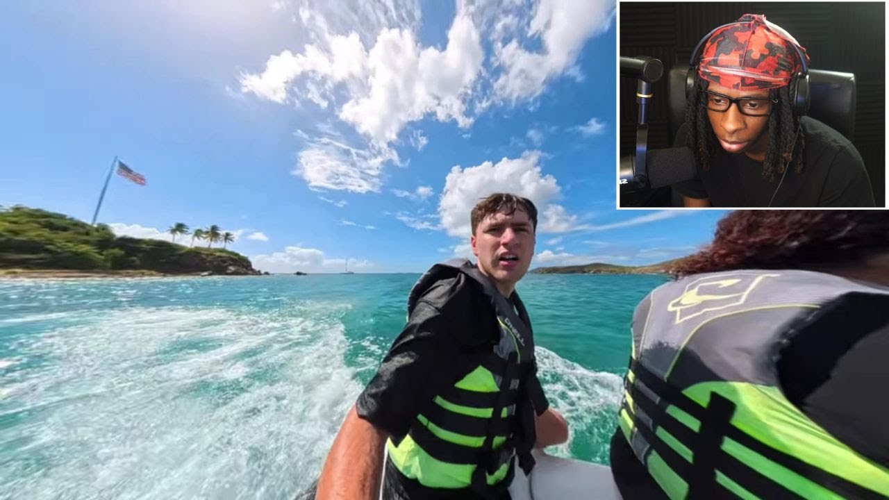 HE'S SNEAKING ONTO EPSTEIN'S ISLAND... WTH