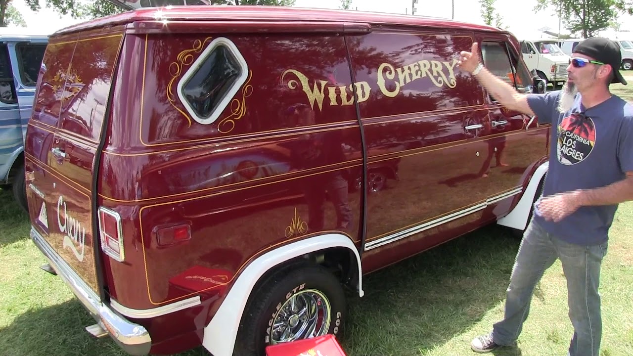 Wild Cherry. 1975 Chevy Van. The Story.
