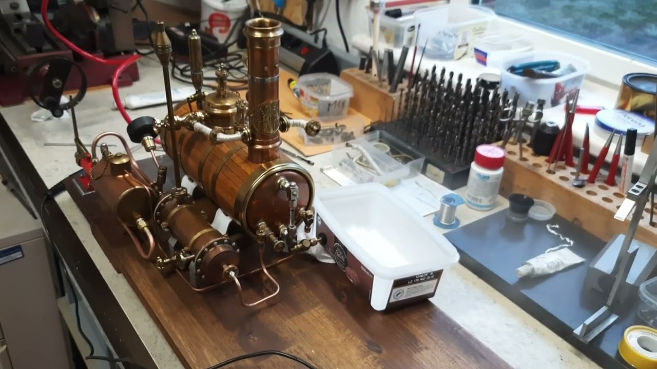 Dampfkessel Test / steam boiler test