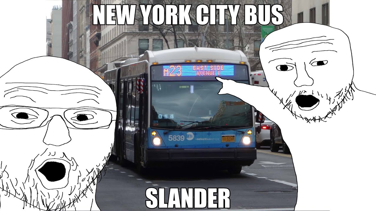 New York City Bus slander (meme)