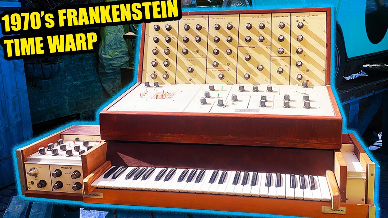 Mystery 70's DIY Synth Made From Various Electronic Magazine Articles - The RiggySynthi