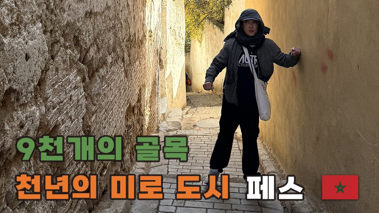 [모로코🇲🇦] 세계 최대 미로 도시 페스 동네 한 바퀴 - 세계여행ep27