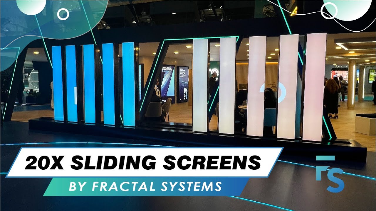 20x Sliding Screens for TAQA - Fractal Systems