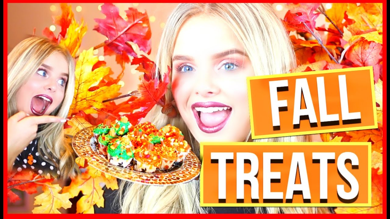 EASY & FUN DIY FALL TREATS!!! 2016