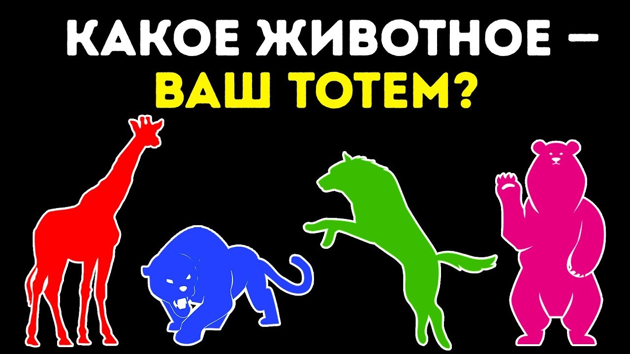 Тест: Какое Животное — Ваш Тотем?