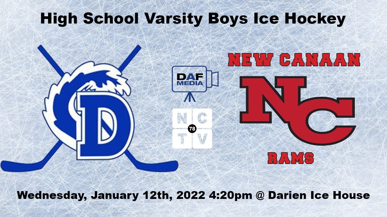 Darien Varsity Boys Hockey vs. New Canaan