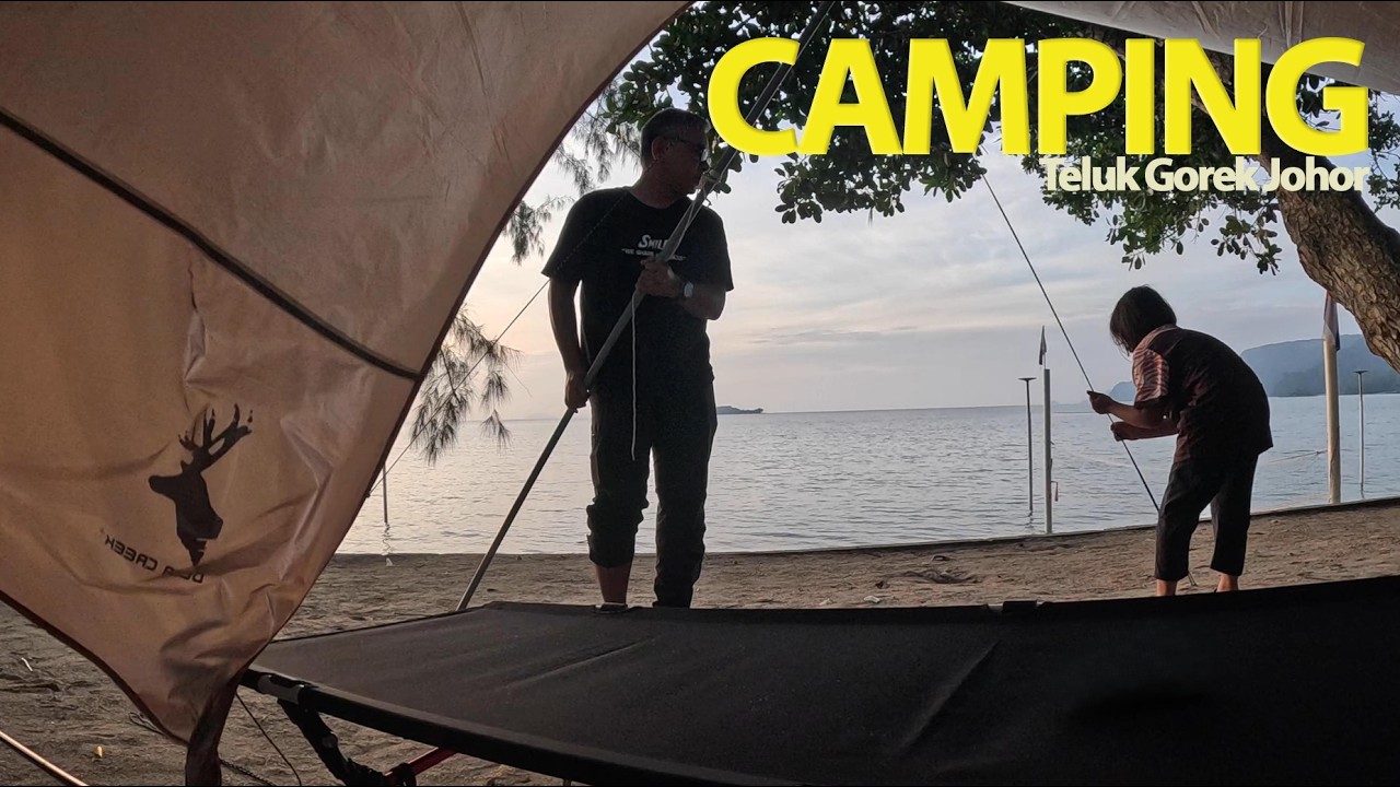 Camping Mersing Teluk Gorek, Jumpa Spot Cantik Tersembunyi. Eksplorasi Johor Part12
