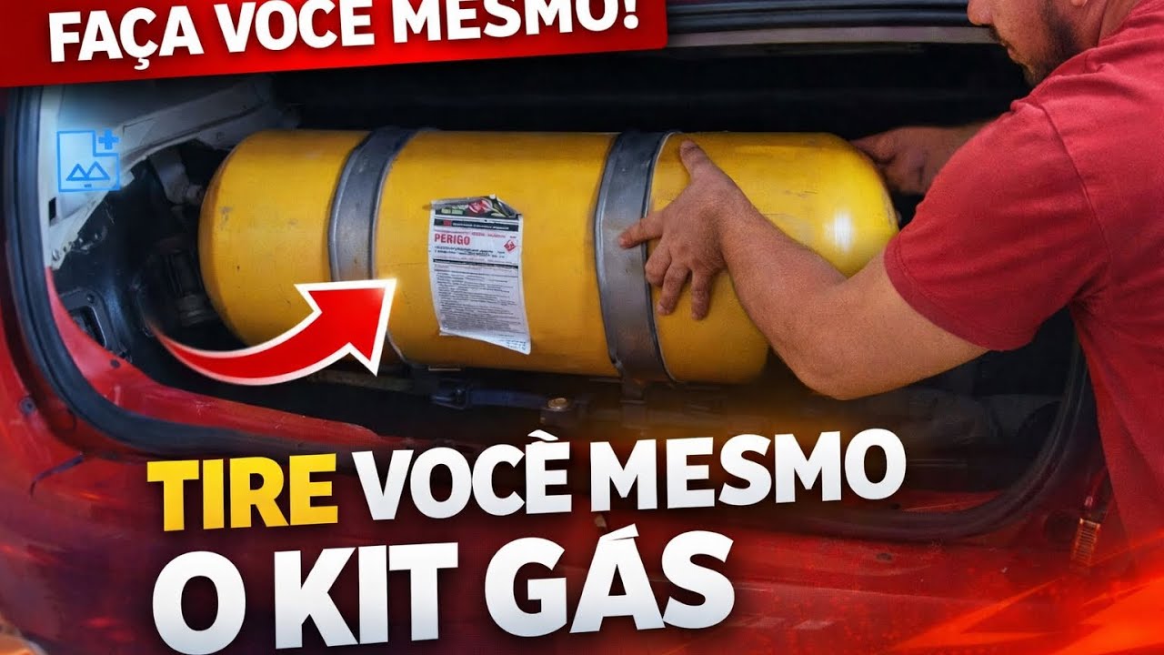 Como tirar GNV do carro passo a passo - faça você mesmo!