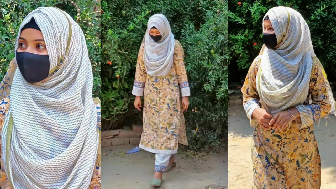 FULL COVERAGE HIJAB TUTORIAL STEP BY STEP 🧕 @Stylewithkhushbu31 #tutorial #foryou #hijab #lifestyle