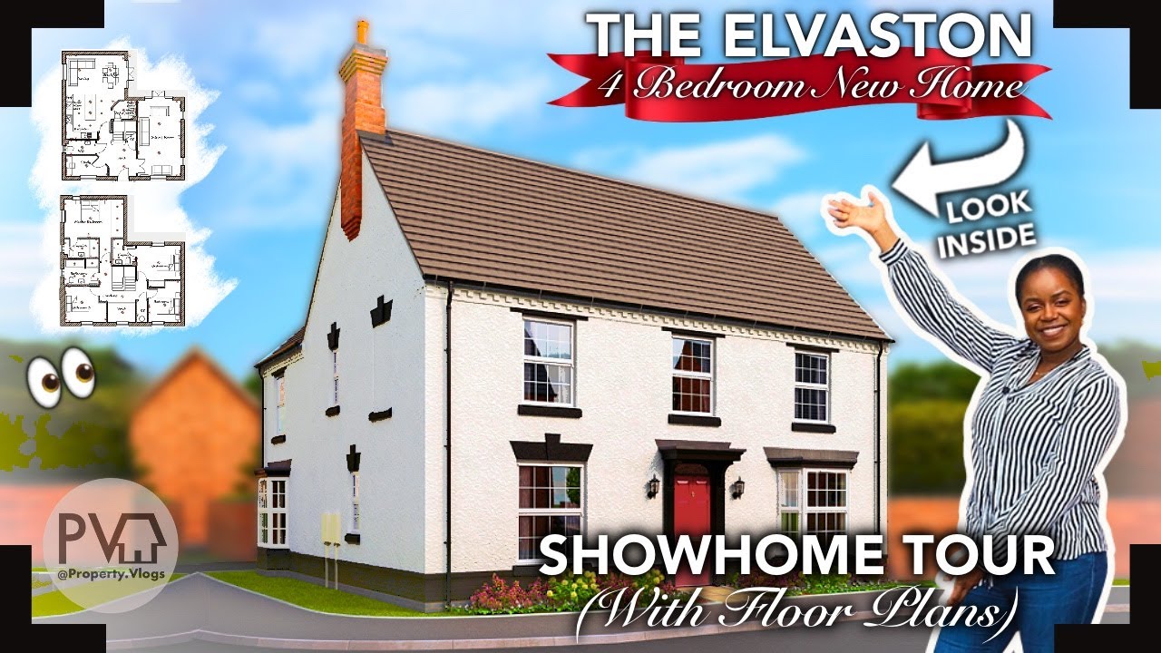 NEW HOME TOUR a BEAUTIFUL😍 READY TO MOVE 4 BED House | Inside The Elvaston Property Davidsons Homes