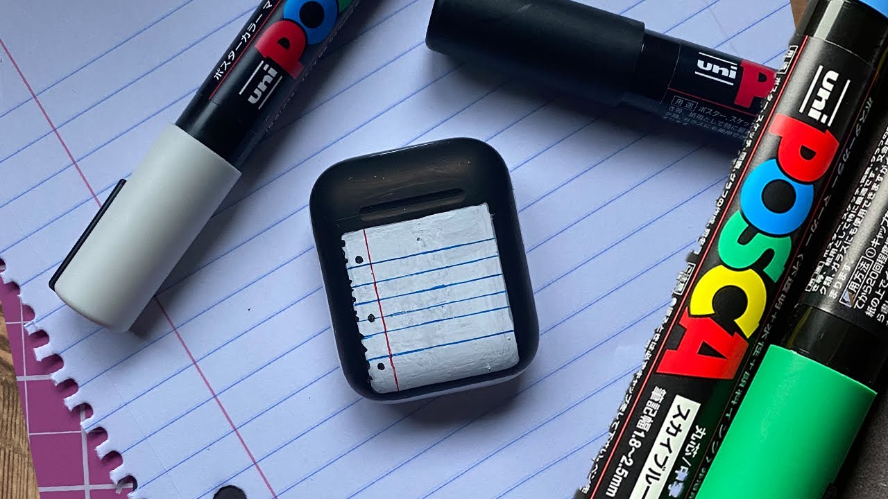 Custom NoteBook AirPods!