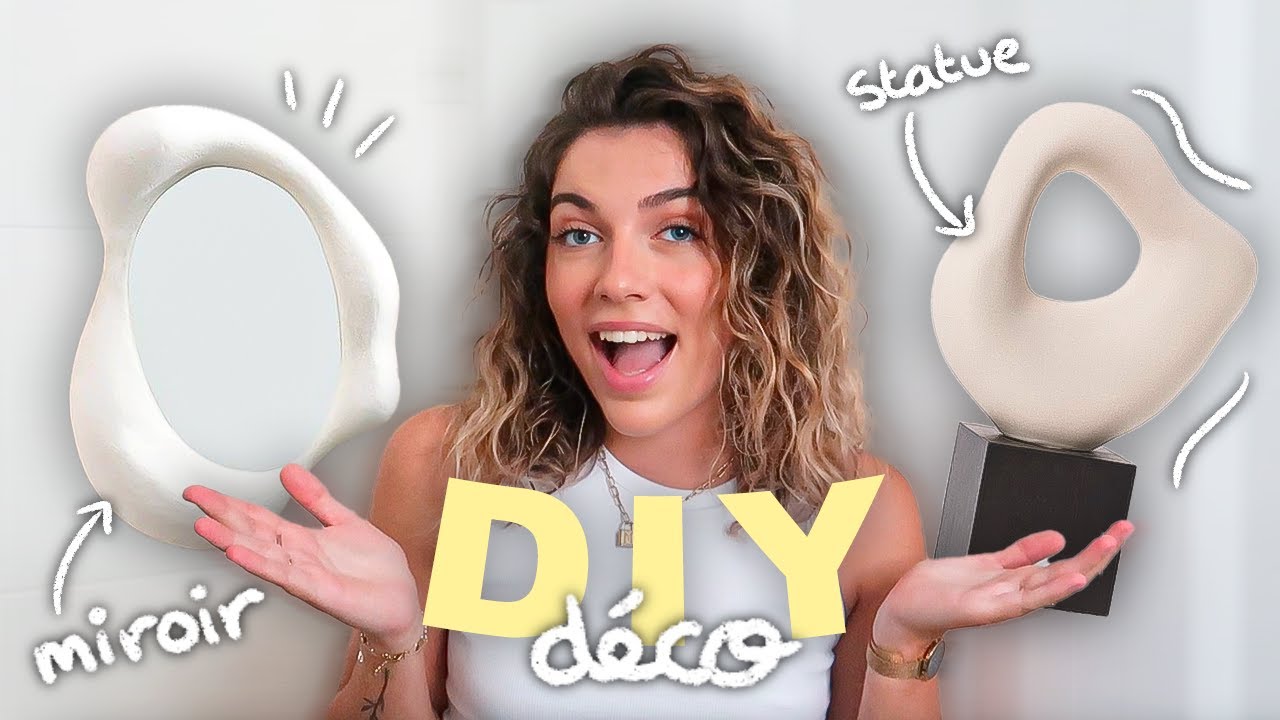 3 DIY DÉCO PINTEREST ! miroir, statue, tableau...