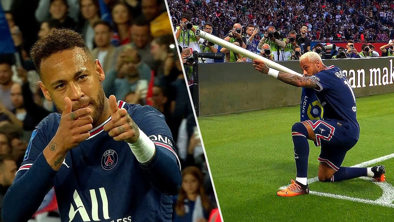 Neymar All 21 Goals & Assists 2021/22