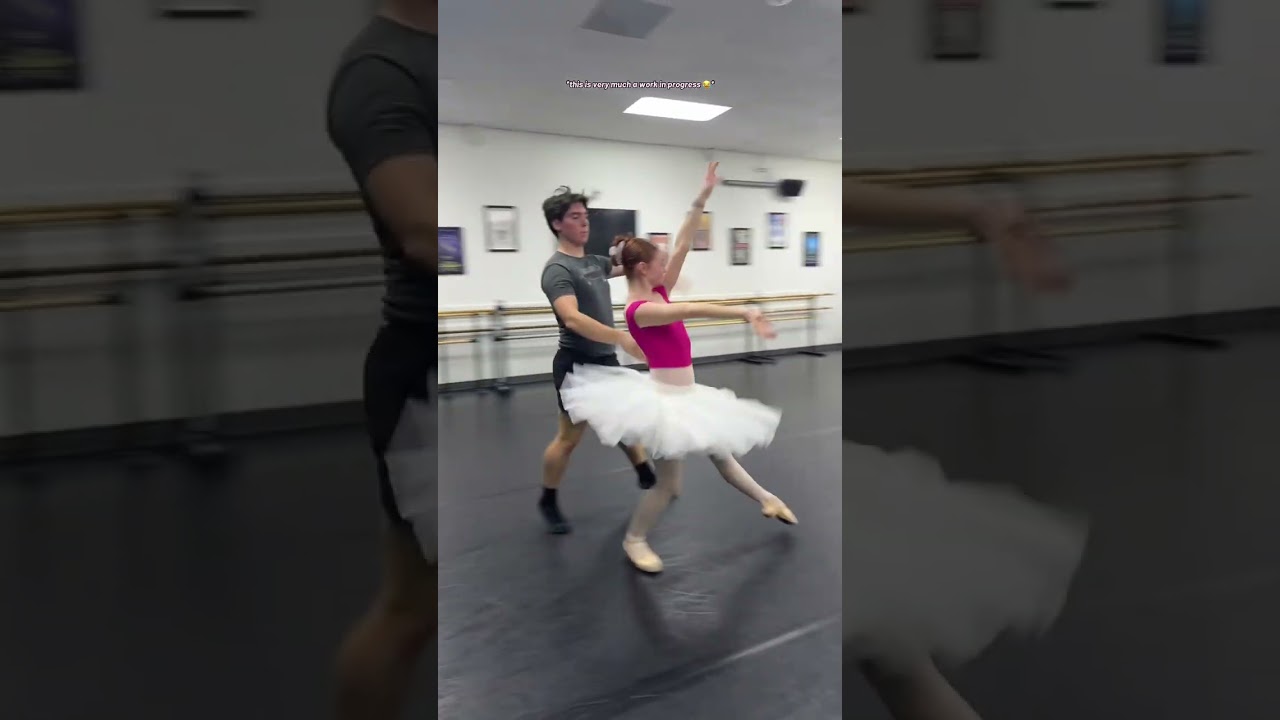 МЫ РАБОТАЕМ НАД ПОДЪЕМНИКОМ 🤣😅 #балет #балерина #донкихоте
