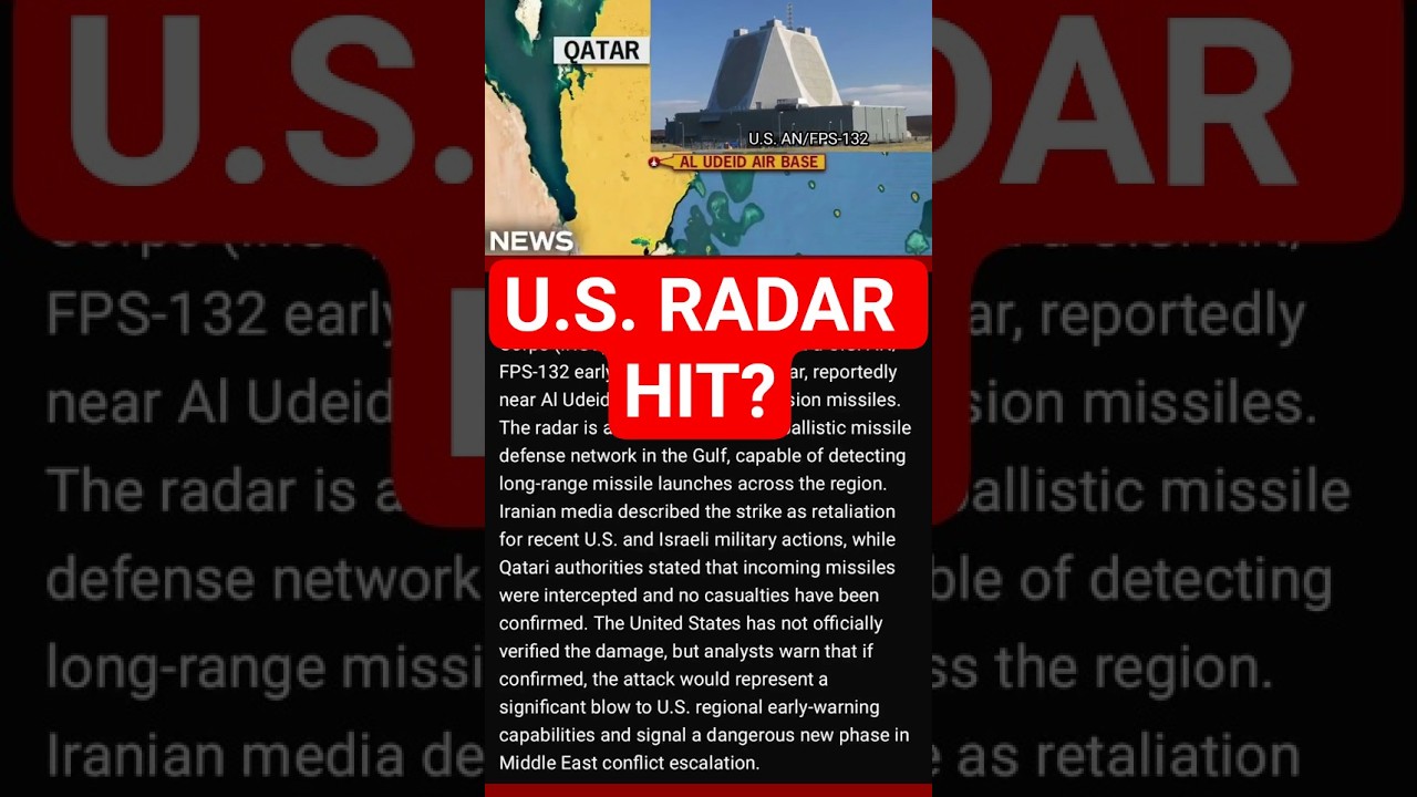 Iran Destroys U.S. Missile Radar in Qatar | Gulf Tensions Explode