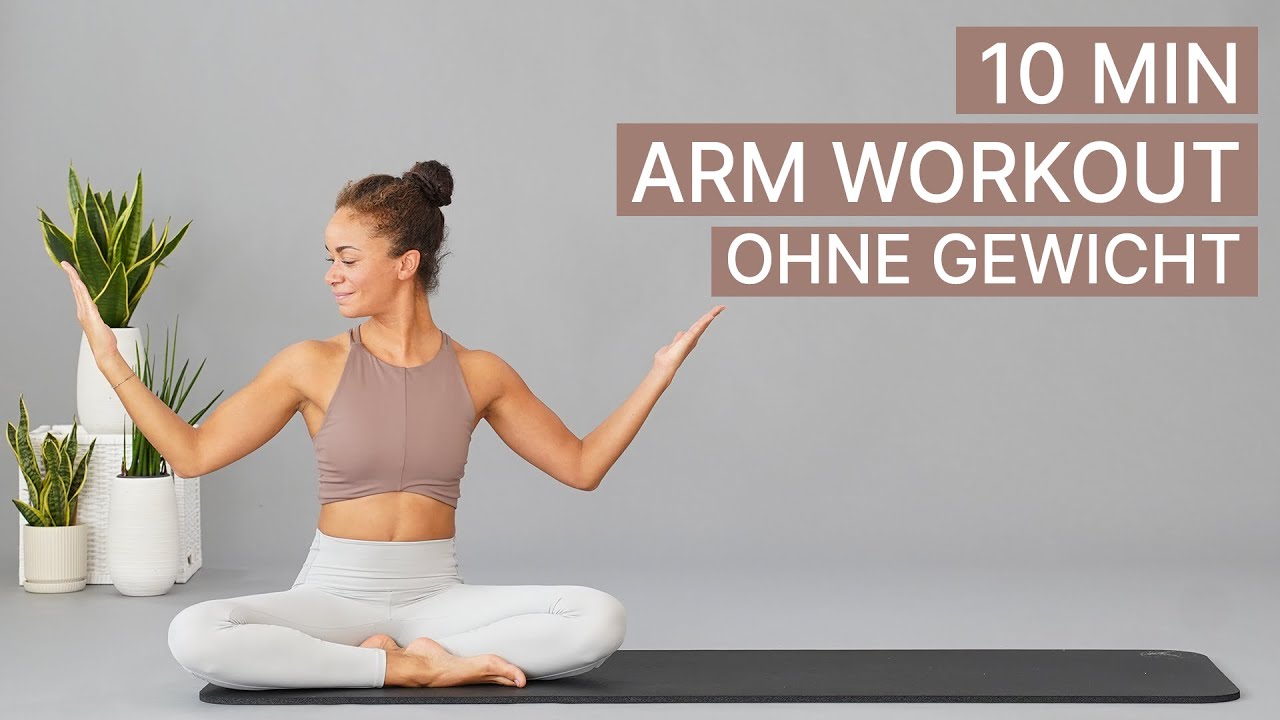 10 Minuten Arm Workout 💪✨ | Keine Gewichte benötigt!