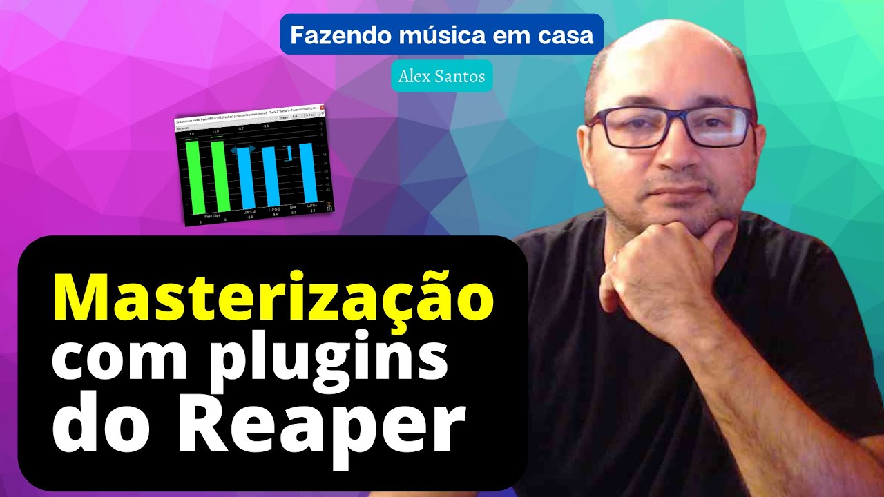 Masterização com plugins do Reaper