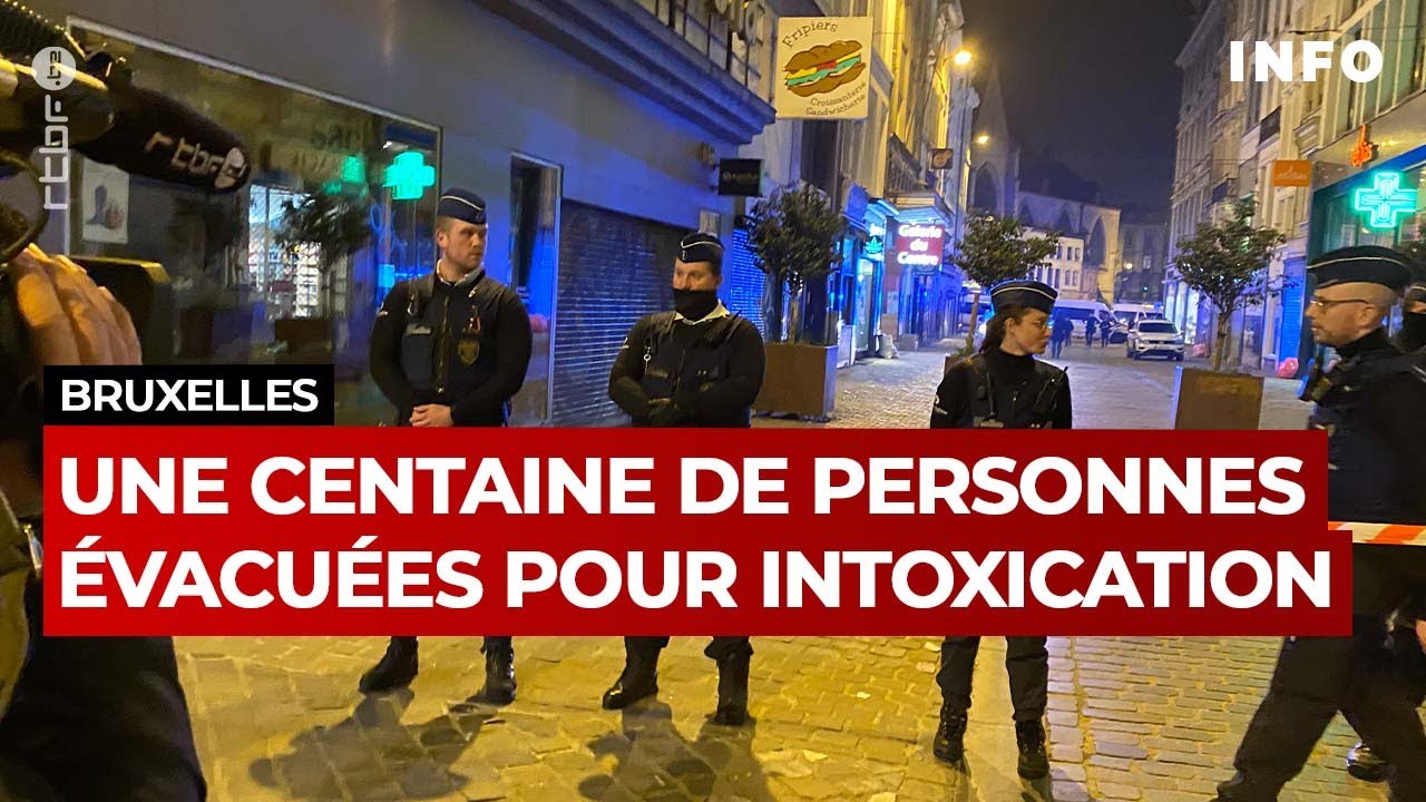 Bruxelles : &eacute;vacuation de la Galerie du Centre pour cause d'intoxication - RTBF Info