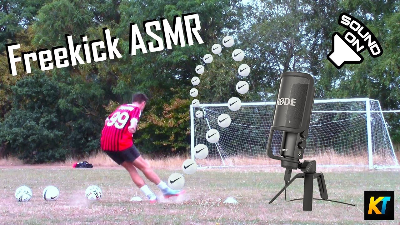 'ASMR' Knuckleball Practice: Deadball/Movement/Top Spin/Dip FREEKICKS!