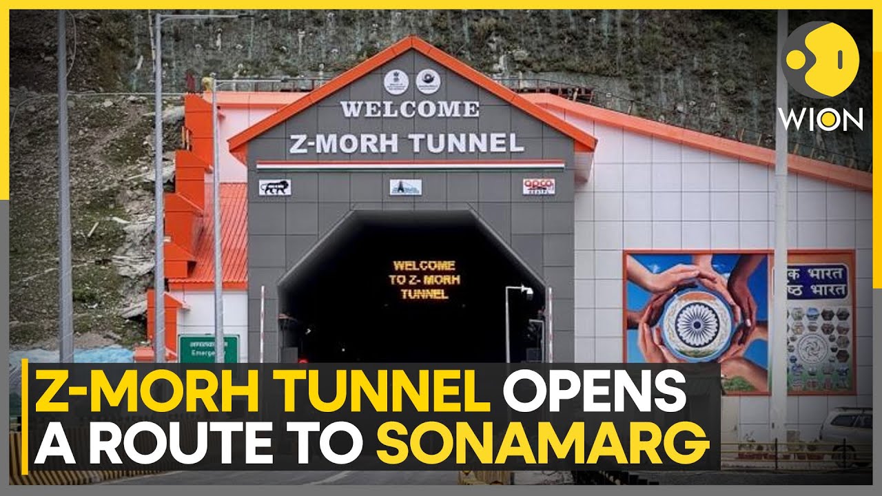 India: PM Modi Inaugurates &lsquo;Engineering Marvel&rsquo; Z-Morh Tunnel In Jammu and Kashmir&rsquo;s Sonamarg | WION