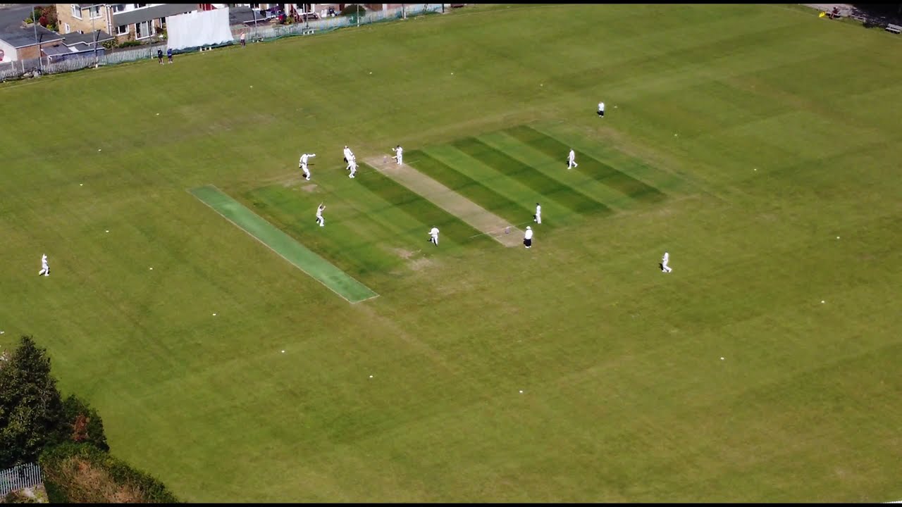 Thornes Cricket club wakefield from above