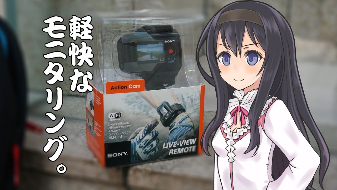 腕に身につけるモニターリモコン『SONY RM-LVR1』 (輝鳴紅葉の新シリーズ枠59)