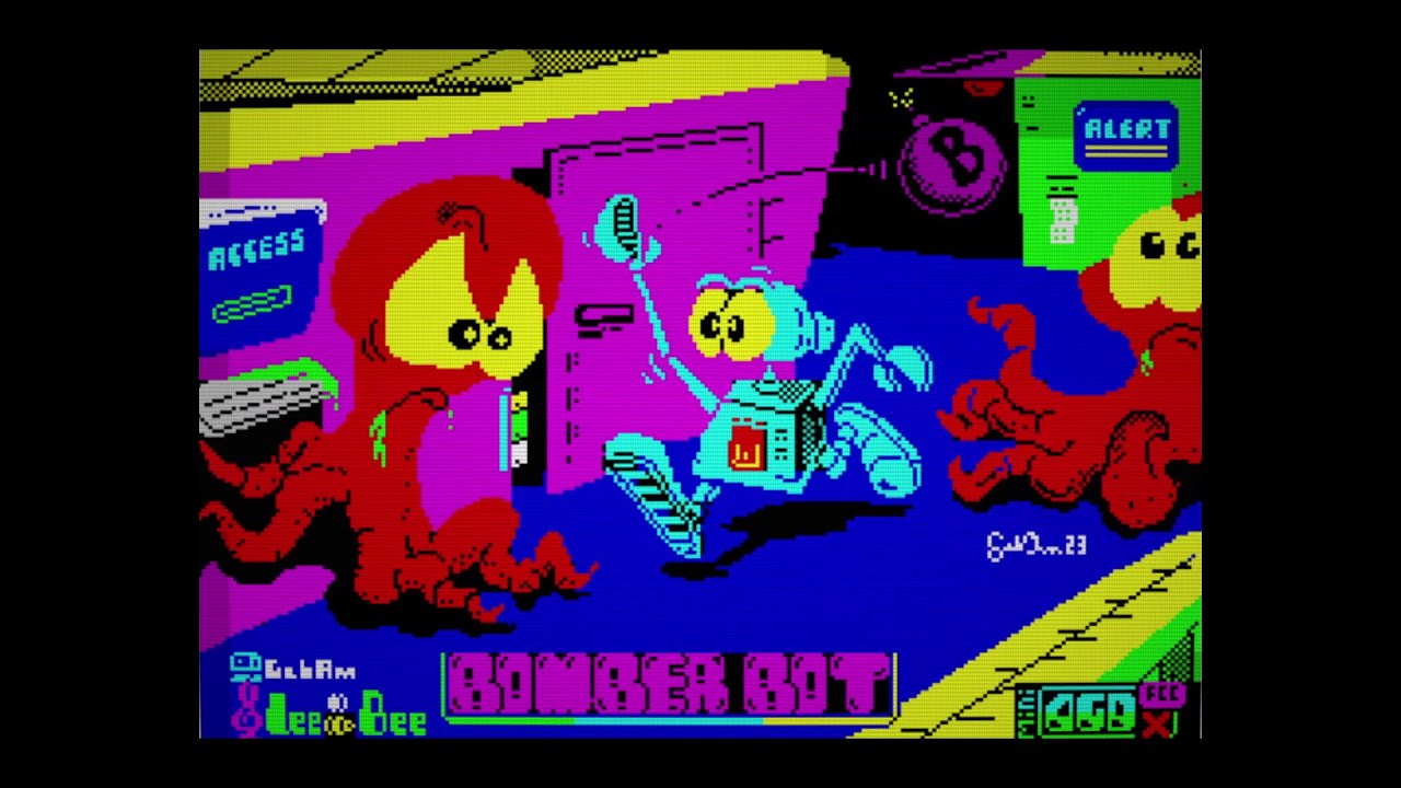 Bomber Bot - ZX Spectrum