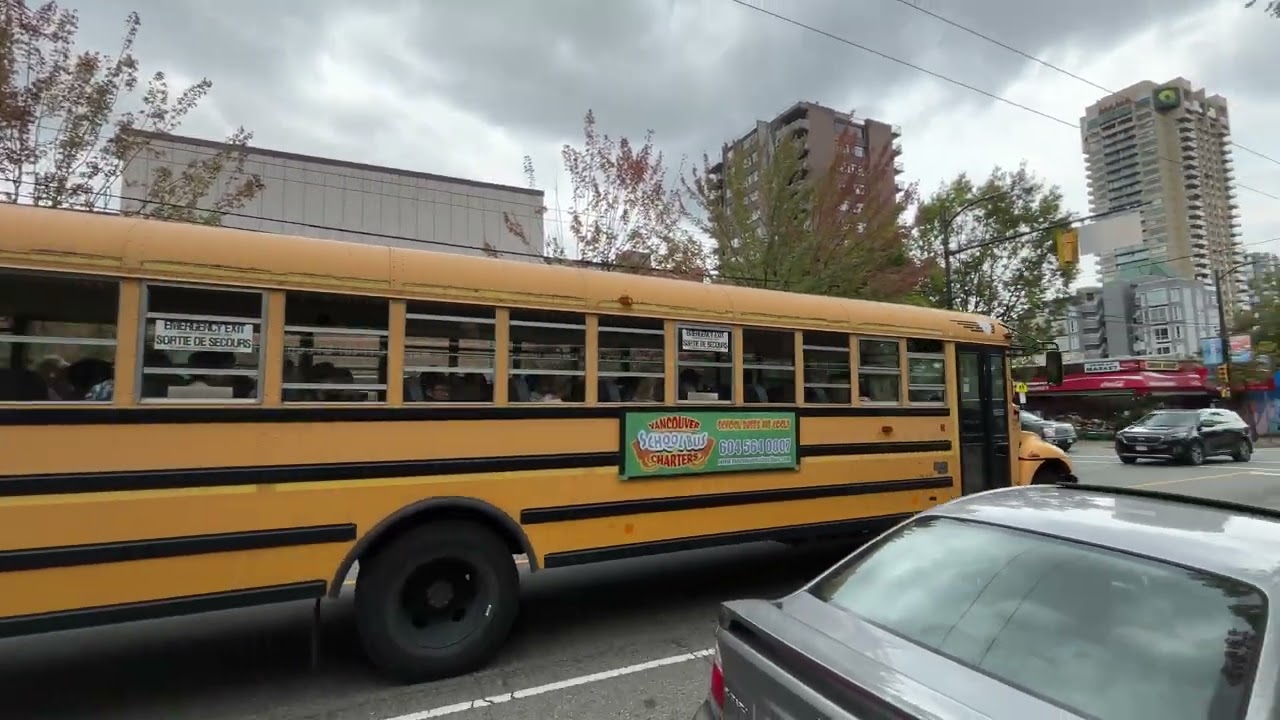 AUTOCAR AUTOBUS ESCOLAR CANADA | VIAJE VANCOUVER